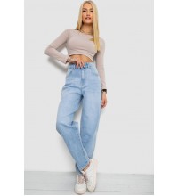 Джинси жіночі MOM 255RM578Блакитний