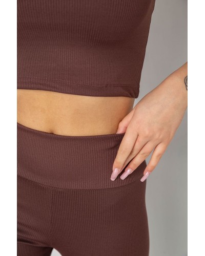 Костюм жіночий в рубчик 221R3609