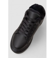Кроссовки женские зимние на меху 248RA2256Черный