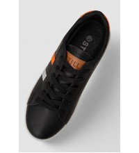 Кеды женские 248R100Черно-оранжевый