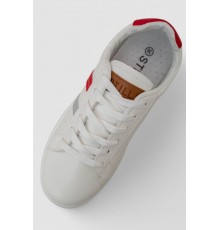 Кеды женские 248R100Бело-красный