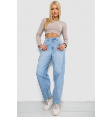 Джинси жіночі MOM 255RM571Блакитний