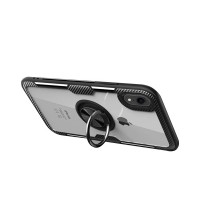 Чохол Deen CrystalRing for Magnet (opp) для Apple iPhone XR (6.1")  Безбарвний / Чорний