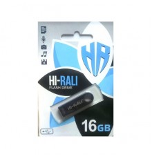 USB Flash Drive 16 Gb HI-RALI Shuttle Black (HI-16GBSHBK)