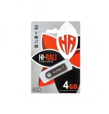 USB Flash Drive 4 Gb HI-RALI Shuttle Black (HI-4GBSHBK)