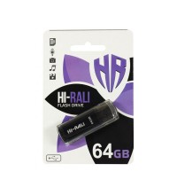 USB Flash Drive 64 Gb HI-RALI Stark Black (HI-64GBSTBK)
