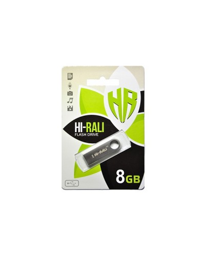 USB Flash Drive 8 Gb HI-RALI Shuttle Black (HI-8GBSHBK) USB Flash Drive 8 Gb HI-RALI Shuttle Black (HI-8GBSHBK)