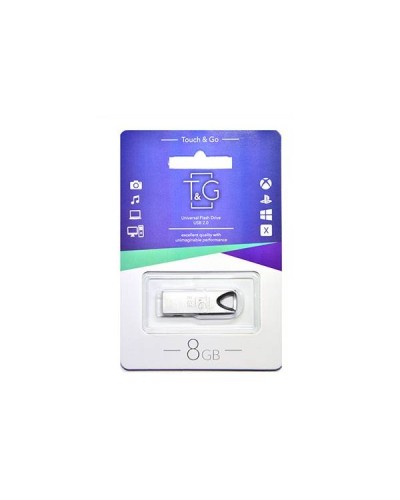 USB Flash Drive 8 Gb T&G Metall Series 117 Silver (TG117SL-8G) USB Flash Drive 8 Gb T&G Metall Series 117 Silver (TG117SL-8G)