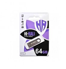 USB Flash Drive 64 Gb HI-RALI Shuttle Silver (HI-64GBSHSL)