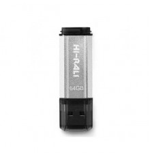 USB Flash Drive 64 Gb HI-RALI Stark Silver (HI-64GBSTSL)