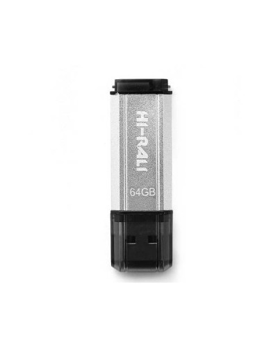 USB Flash Drive 64 Gb HI-RALI Stark Silver (HI-64GBSTSL) USB Flash Drive 64 Gb HI-RALI Stark Silver (HI-64GBSTSL)