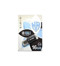 USB 3.0 Flash Drive 16 Gb HI-RALI Rocket Black (HI-16GB3VCBK)