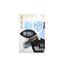 USB 3.0 Flash Drive 16 Gb HI-RALI Rocket Black (HI-16GB3VCBK)
