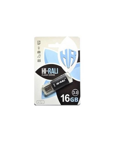 USB 3.0 Flash Drive 16 Gb HI-RALI Rocket Black (HI-16GB3VCBK) USB 3.0 Flash Drive 16 Gb HI-RALI Rocket Black (HI-16GB3VCBK)