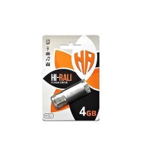 USB Flash Drive 4 Gb HI-RALI Rocket Silver (HI-4GBVCSL)