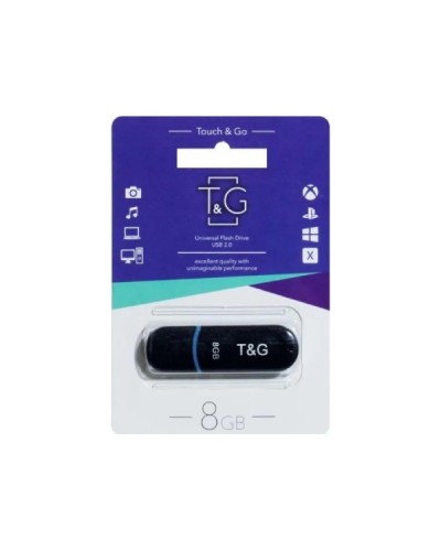 USB Flash Drive 8 Gb T&G Jet 012 Black (TG012-8GBBK) БН USB Flash Drive 8 Gb T&G Jet 012 Black (TG012-8GBBK) БН