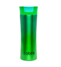 Термокухоль Rotex RCTB-312/3-450, 450мл, нержавіюча сталь, зелений перламутр