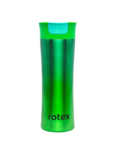 Термокухоль Rotex RCTB-312/3-450, 450мл, нержавіюча сталь, зелений перламутр Термокухоль Rotex RCTB-312/3-450, 450мл, нержавіюча сталь, зелений перламутр