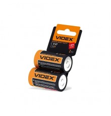 Батарейка R14 сольова Videx R14, 2шт