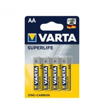 Батарейка R6 сольова Varta SUPERLIFE, АА (блистер на 4 шт.2006)