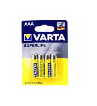 Батарейка R3 сольова Varta SUPERLIFE, тип АAА (блістер на 4 шт.2003)