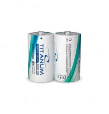Батарейка R20 сольова Titanum R20P/D 2pcs SHRINK