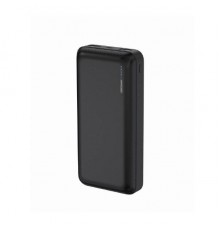 Зовнішній акумулятор (Power Bank) Gembird PB20-02 20000 mA, 2x USB-AF, 5 В постійного струму, 2.4 А, 12 Вт (макс. загальна), чорний