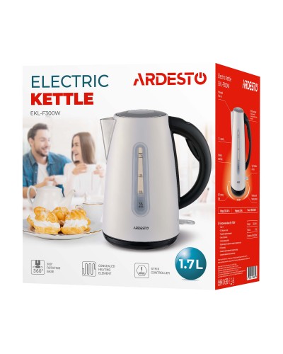 Электрочайник Ardesto EKL-F300W Электрочайник Ardesto EKL-F300W