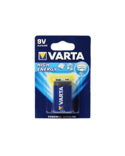 Батарейка 6LR61 лужна Varta, (4122) 9V (Крона) Батарейка 6LR61 лужна Varta, (4122) 9V (Крона)