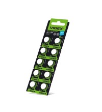Батарейка AG 13 Videx LR44, блістер 10 шт