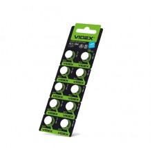 Батарейка AG 13 Videx LR44, блістер 10 шт