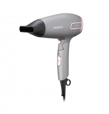 Фен Ardesto HD-R350PT Pink Touch, 1700Вт, 2 швидкості, складна ручка, сірий/рожевий