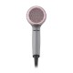 Фен Ardesto HD-R350PT Pink Touch, 1700Вт, 2 швидкості, складна ручка, сірий/рожевий