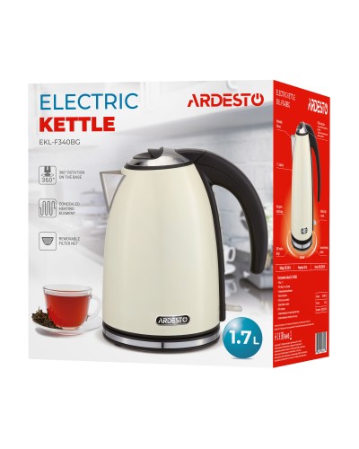 Електрочайник Ardesto EKL-F340BG Електрочайник Ardesto EKL-F340BG