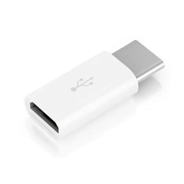 Адаптер Lapara USB 3.1 Type-C male на Micro USB female OTG для зарядки oneplus 2, MEIZU, білий